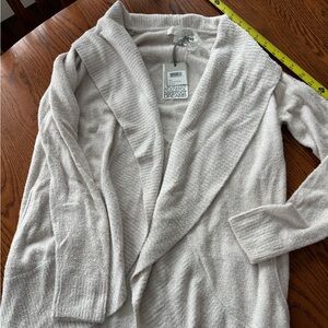 Cozy Cream Barefoot Dreams  Open-Front